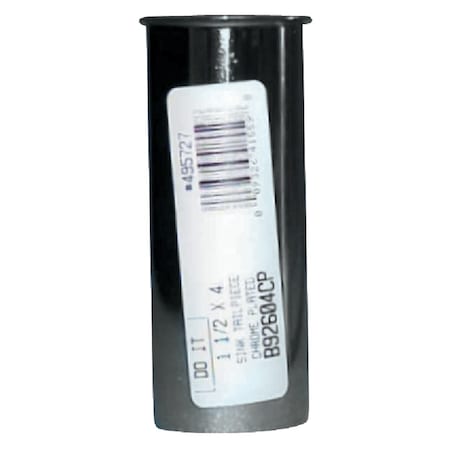 All-Source 1-1/2 In. x 4 In. Chrome Plated Tailpiece 495727